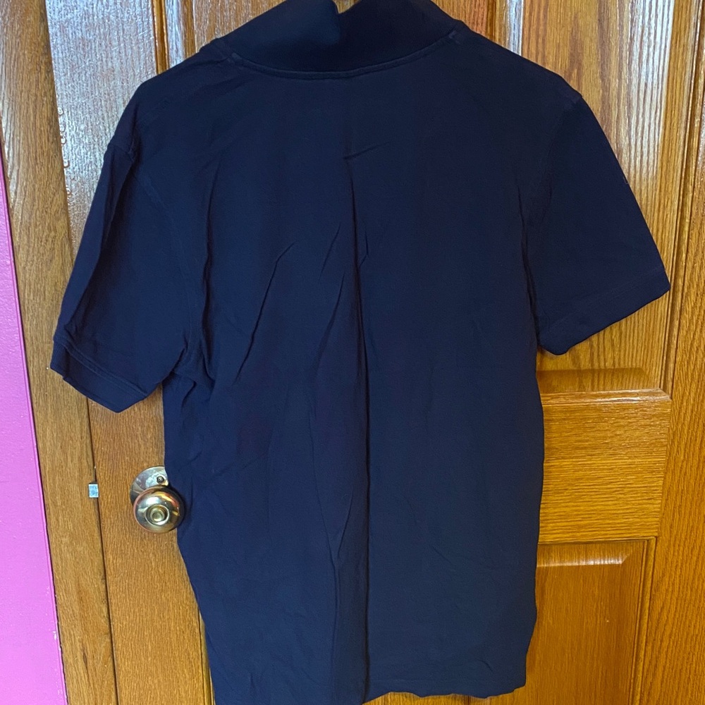 Brooks Brothers Navy Blue Polo with Gold Logo - Picture 6 of 6